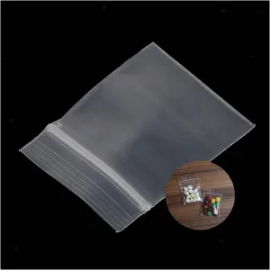 1000 Pcs Small Plastic Bags, 2 x 2 Inch Resealable Jewelry Bags for Pills, Screws, Coins, Beads, Ideal for Small Business, Shipping, Packaging, Storage