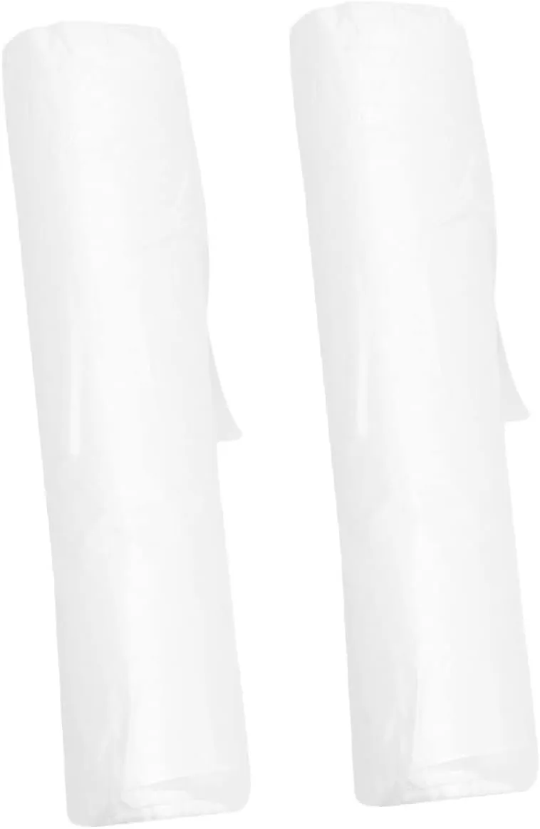 2 Roll Disposable Hairdressing Cloak Dirt Cape Roll Unisex for Salon Kitchen Home Use Comfortable and Apron for Hair Washing