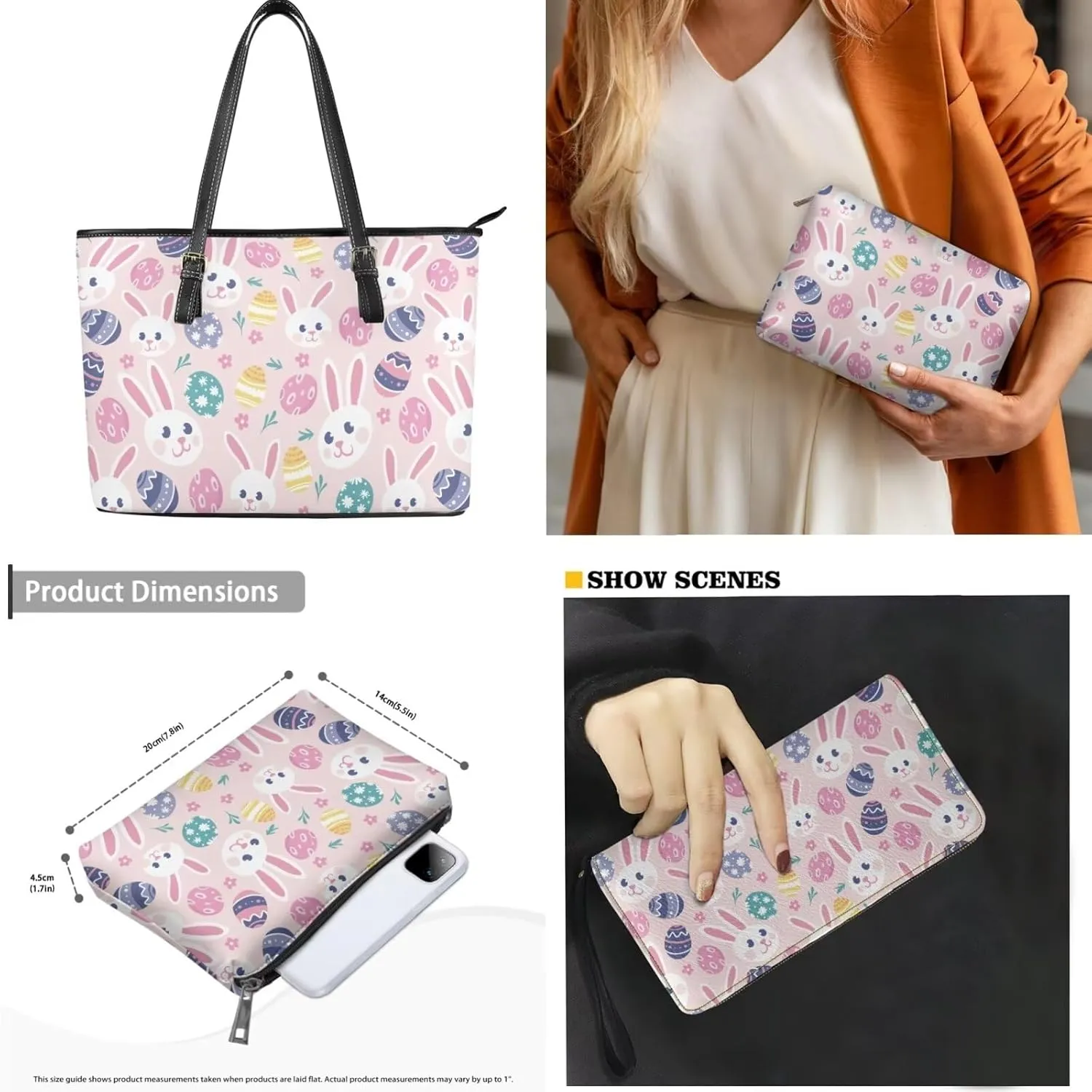 3Pcs Saddle Bags Set Bucket Bags Satchel Bags for Women Clutch Bag with Chain Wristlet Wallets for Women