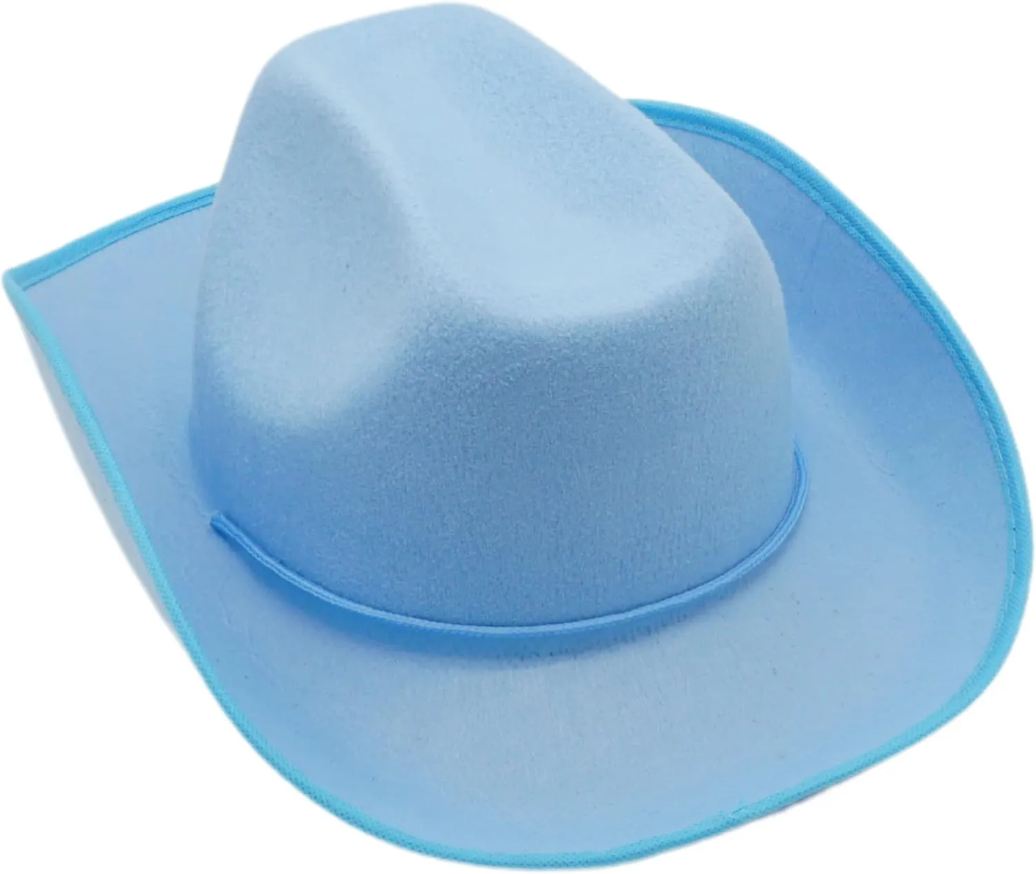 4E's Novelty Cowboy Hat for Women & Men, Felt Cowgirl Hat for Adults, Western Party Dress Up Accessories