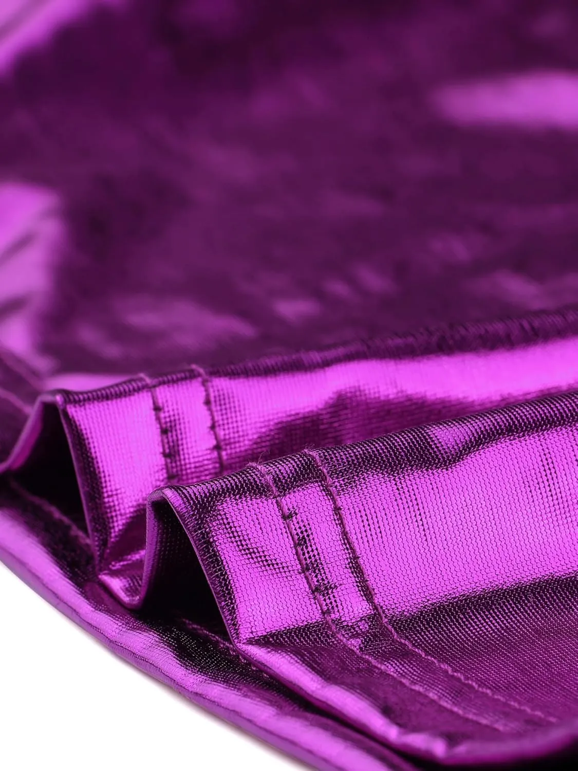 Allegra K womens Holographic Tops