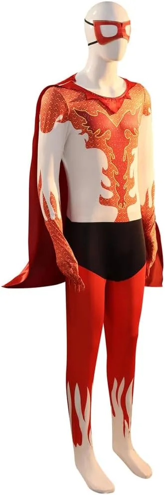 Anime Costume Cosplay Outfit Jumpsuit Cloak Accessories