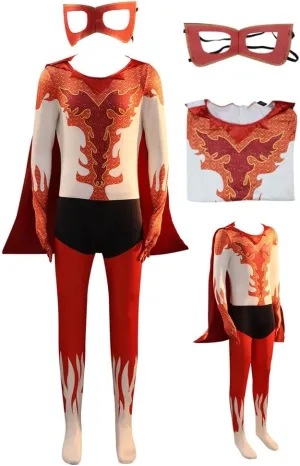 Anime Costume Cosplay Outfit Jumpsuit Cloak Accessories
