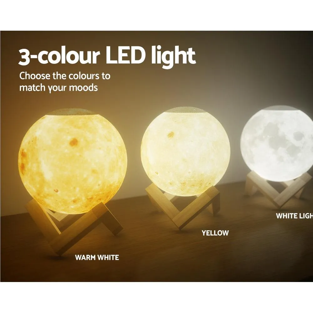 Aroma Aromatherapy Humidifier Purifier Diffuser LED nightlight Moon Lamp