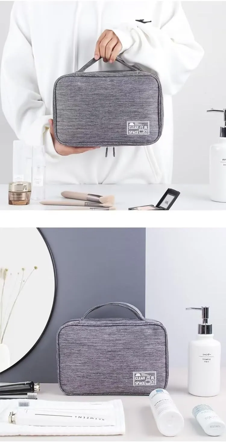 ATOLY Travel Toiletry Bag for Women, Hanging Makeup Cosmetic Bag Travel Organizer for Toiletries Travel Accessories Essential