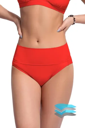 Beautikini Period Swimwear Bikini Menstrual Leakproof Swim Bottoms Period Bathing Suits for Teens Girl