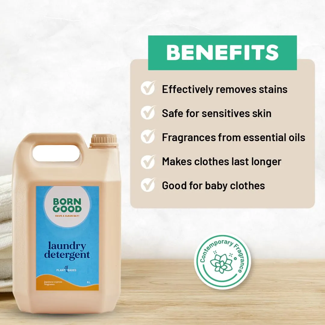 Born Good Plant Based Pet Safe Fragrance Liquid Laundry Detergent (Limited Shelf Life)