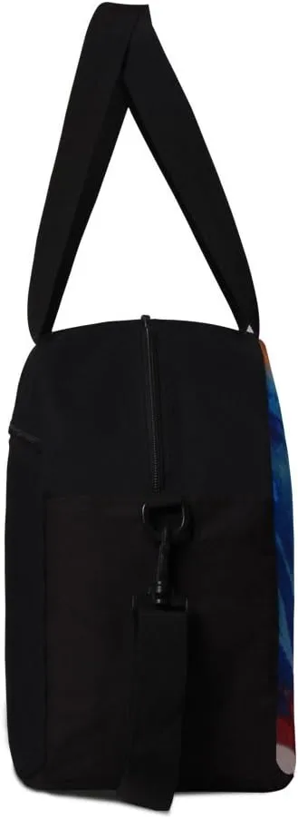Boxing Glove Printed Travel Handbag with Shoe Compartment Mens Garment Bag Cool Gym Duffel Bag for Women
