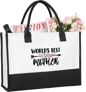 Canvas Tote Bag Canvas Beach Bag,Mothers Day Christmas Birthday Gifts,Thoughtful Gifts,Funny Getaway Shopping Bag Gift.
