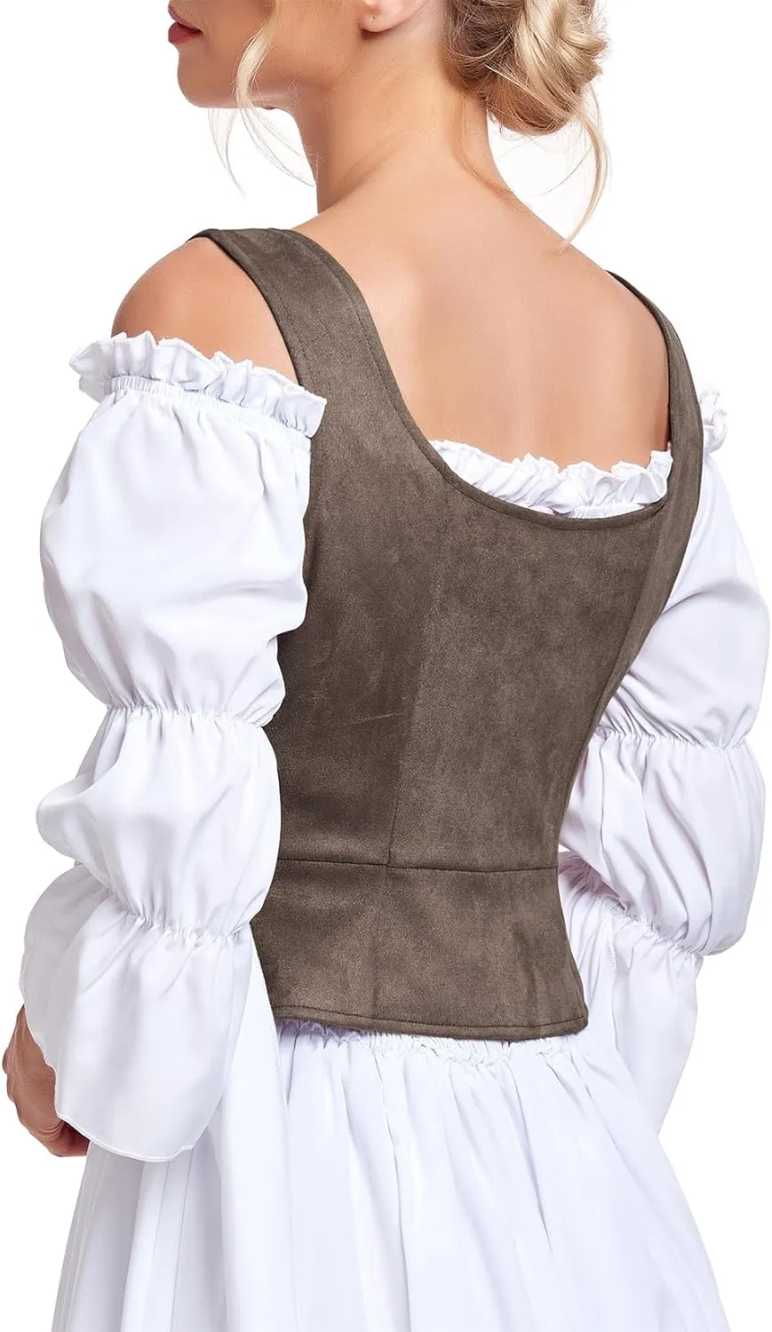 Century Star Renaissance Costume Women Pirate Medieval Viking Floral Corset Top Ren Faire Vest Victorian Plus Size Bodice