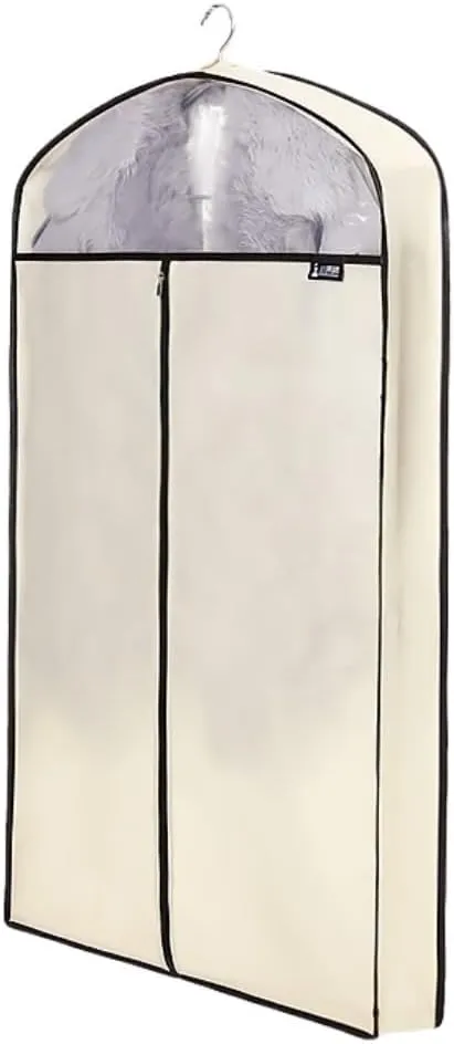 Clothes Cover 5 Pack Garment Bags for Hanging Clothes Dress Bags Waterproof Dress Cover Bag Suit Bags (Color : D, Size : 90 * 60 * 10cm)