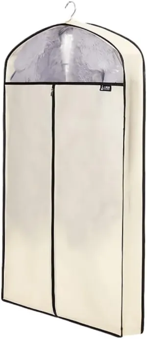 Clothes Cover 5 Pack Garment Bags for Hanging Clothes Dress Bags Waterproof Dress Cover Bag Suit Bags (Color : D, Size : 90 * 60 * 10cm)
