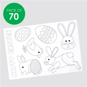 Colour Your Own Window Clings - Easter