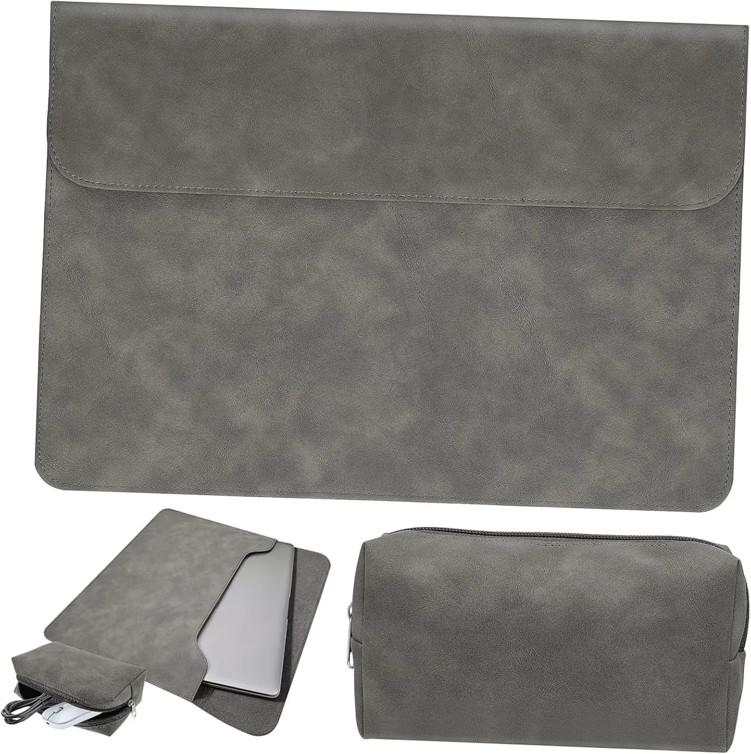 Computer Chassis Laptop Shell Laptop Computer Computer case Laptop Protective case Laptop Protective Bag Notebook Laptop Sleeve pu Leather Toolkit Protective case