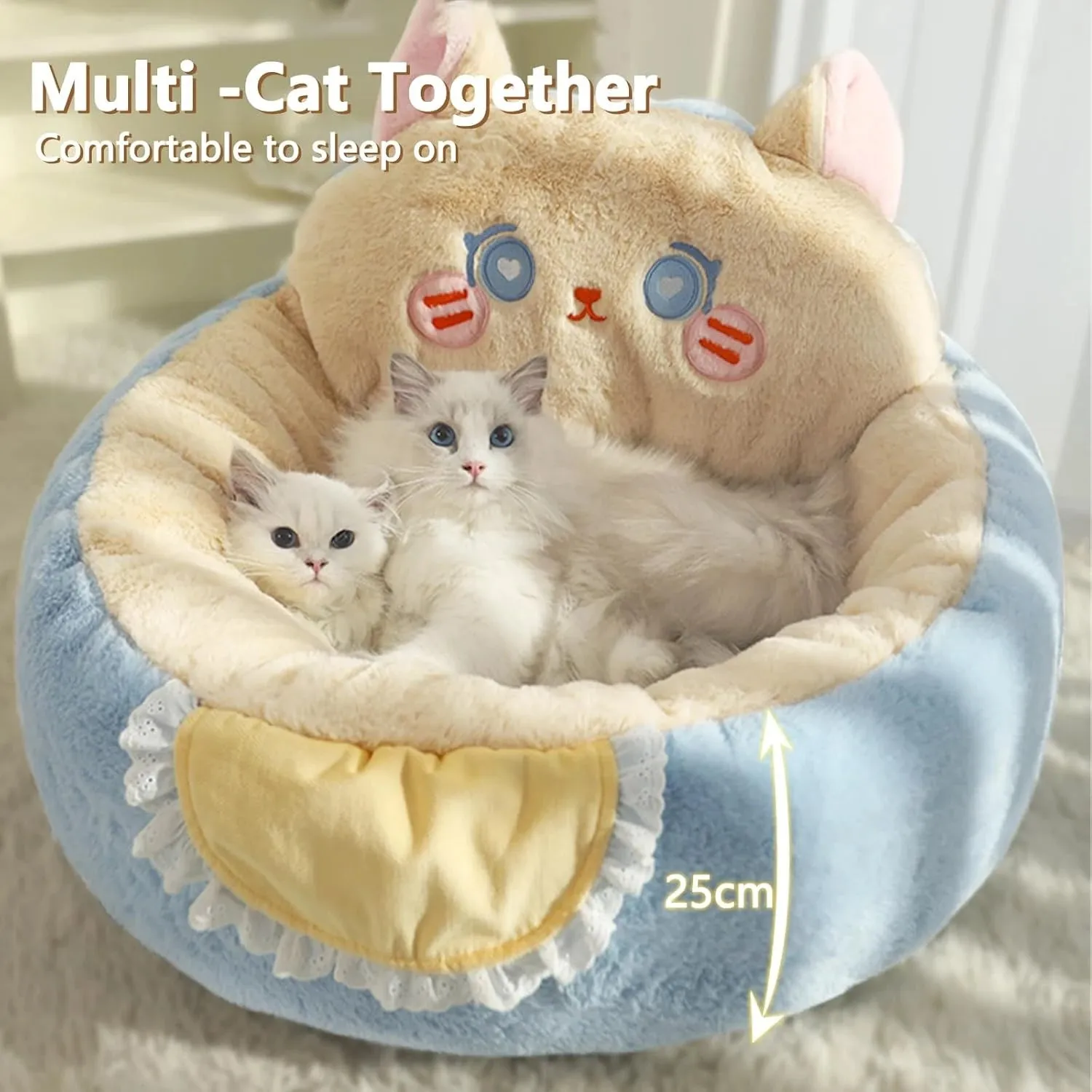Cozy Cat & Small Dog Bed Sofa