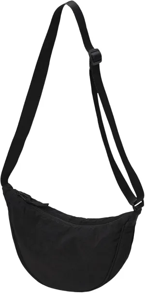 Crossbody Zipper Bag Dumpling Bag Women Armpit Nylon Simple Shoulder Design Crossbody