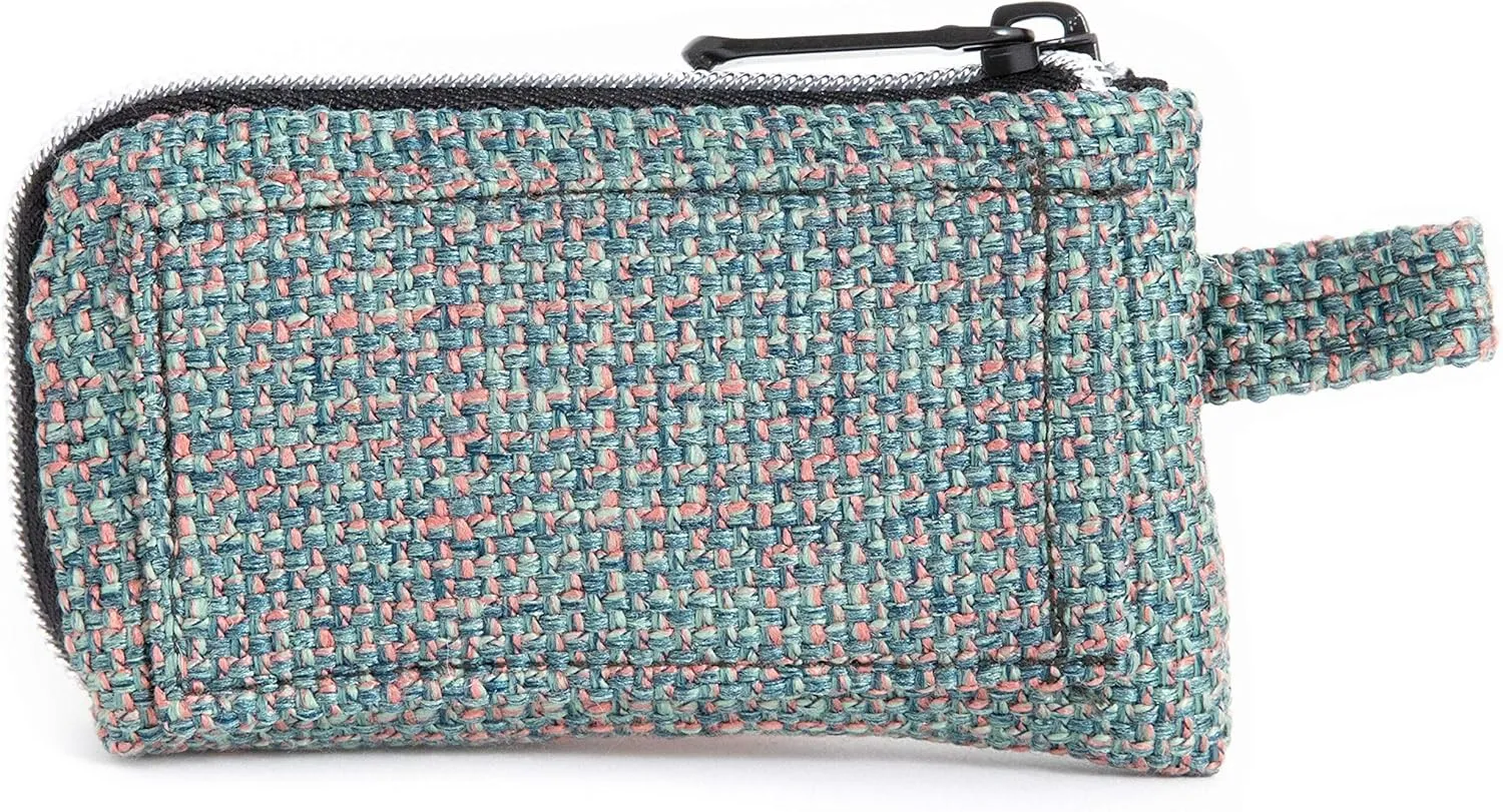 DIME BAGS Padded Pouch  Smell Proof Protective Case with Padded Interior, Durable Hemp-Polyester Fabric, Heavy-Duty Zippers & Interchangeable Patch, Travel & Storage for Fragile Items