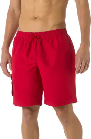 Dolfin Men's Basic Swimsuit Trunks - Solid Board Shorts