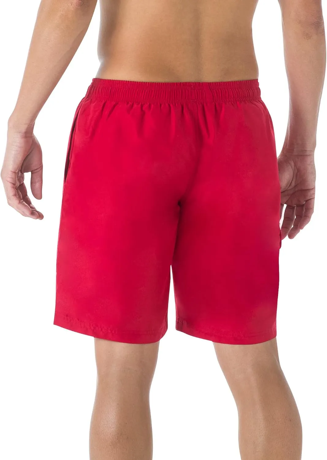 Dolfin Men's Basic Swimsuit Trunks - Solid Board Shorts