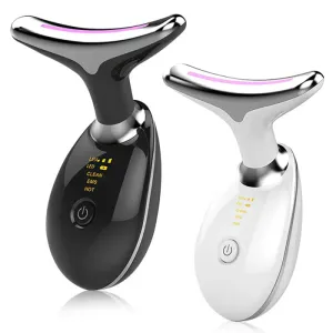 Ems Microcurrent Neck Facial Lifting Device Vibration Face Massager Skin Care Tools
