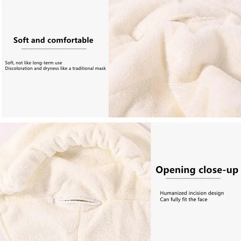 Facial Towel Face Mask - Hot / Cold Compress - Strapless