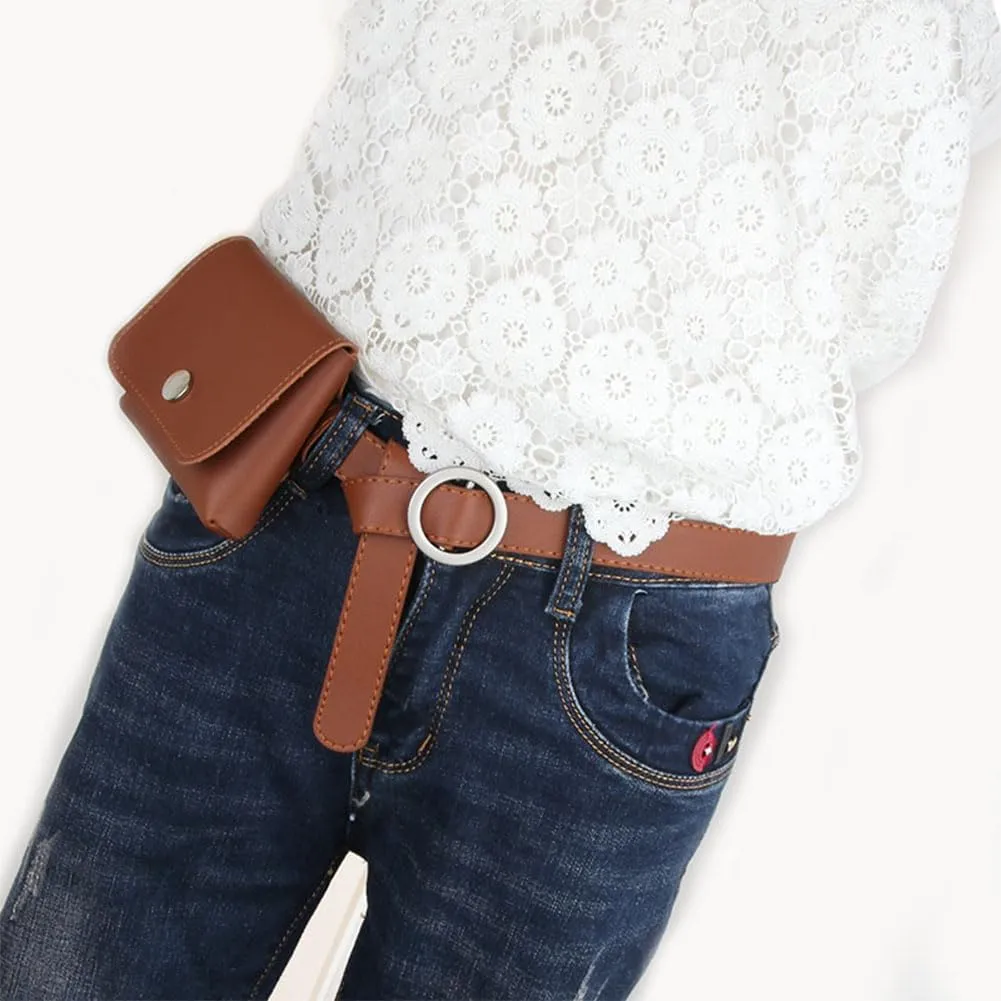 Fashion Red Small Travel Cute Fanny Belt Pack Crossbody Bag Purse Accessories For Kids Teen Girls Women