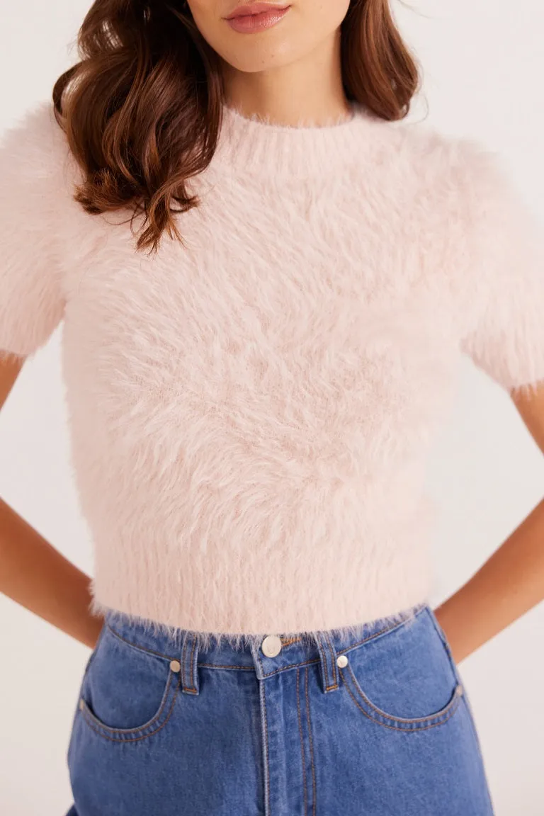 Fluffy Knit Tee