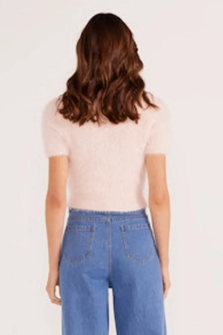 Fluffy Knit Tee