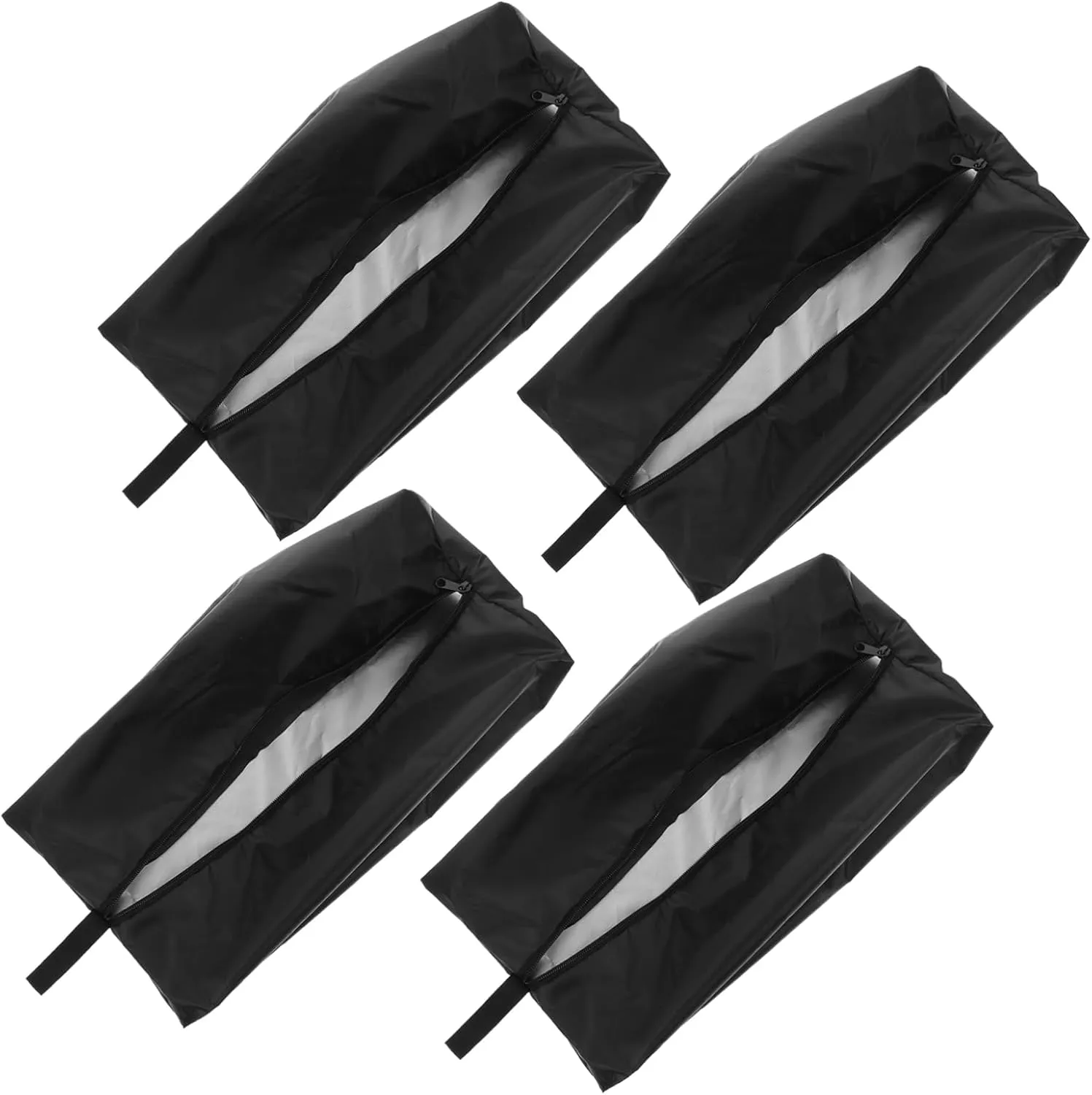 Foldable Travel Bag Set 4pcs Waterproof Shoe Packing Cubes for Luggage