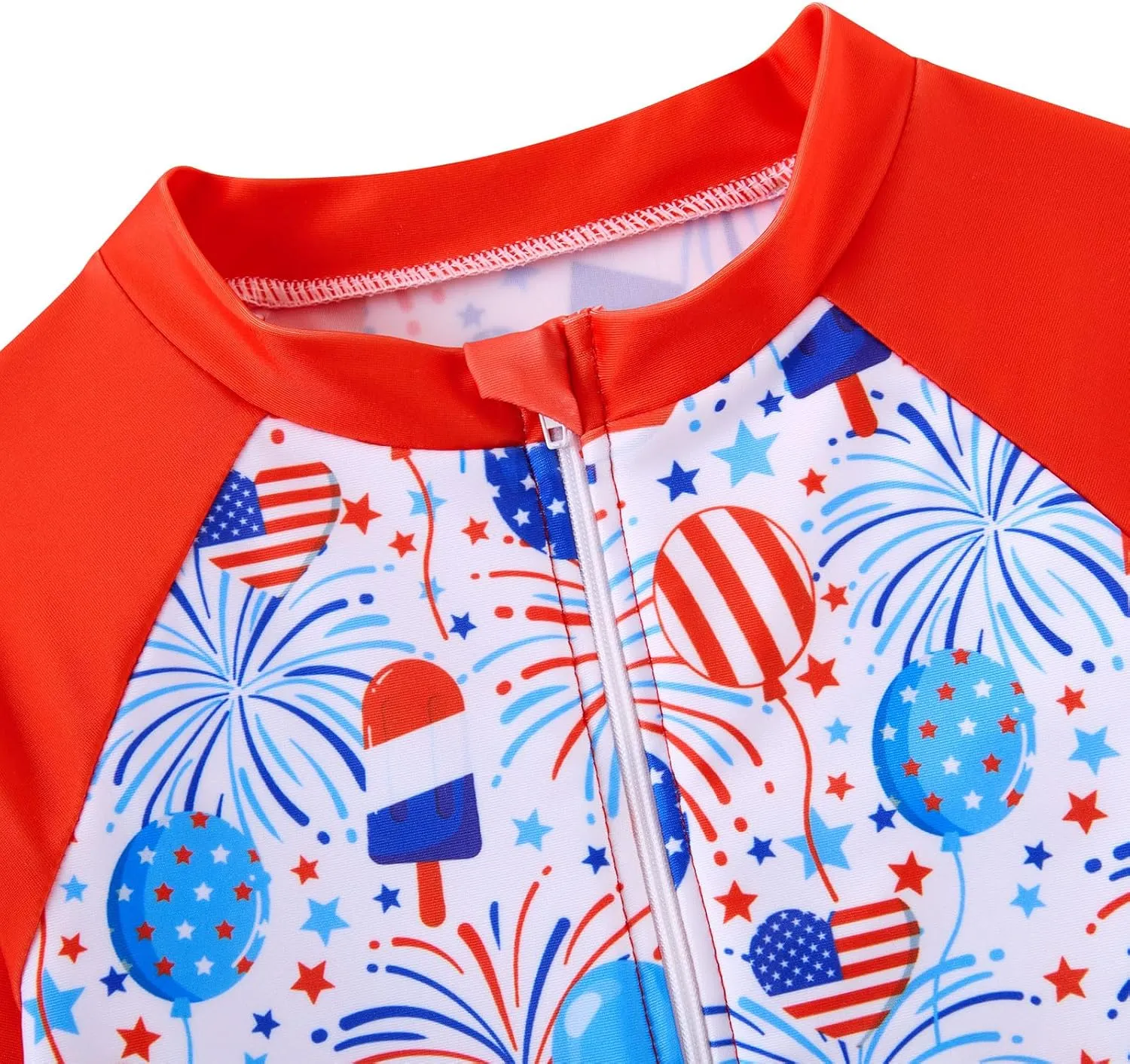 Funnycokid Girls Swimsuit Kids Bathing Suit Rashguard Swimwear Long Sleeve 3 Piece Toddler 3-7 Years