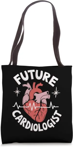 Future Cardiologist, Cardiology Student and Heart Doctor Tote Bag