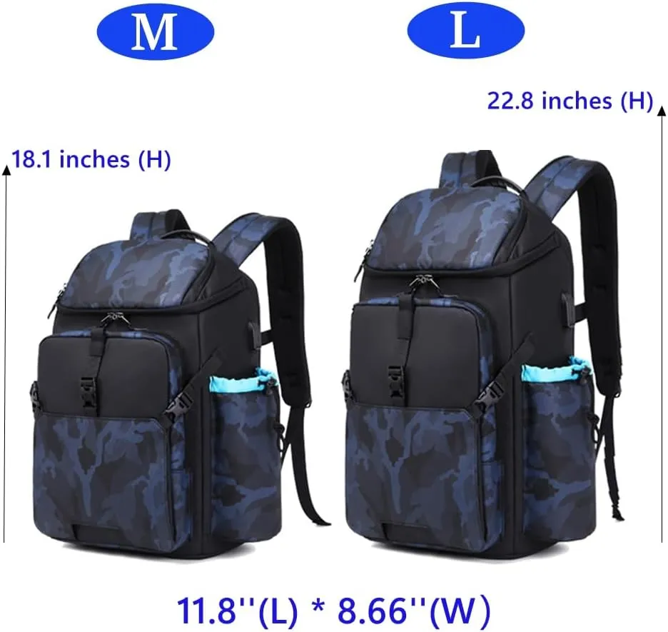 G-raphy Large Camera Backpack Camera Bag with Laptop Compartment Tripod Holder Waterproof Raincover Outdoor Photography Backpack with Side Access for Hiking Travel