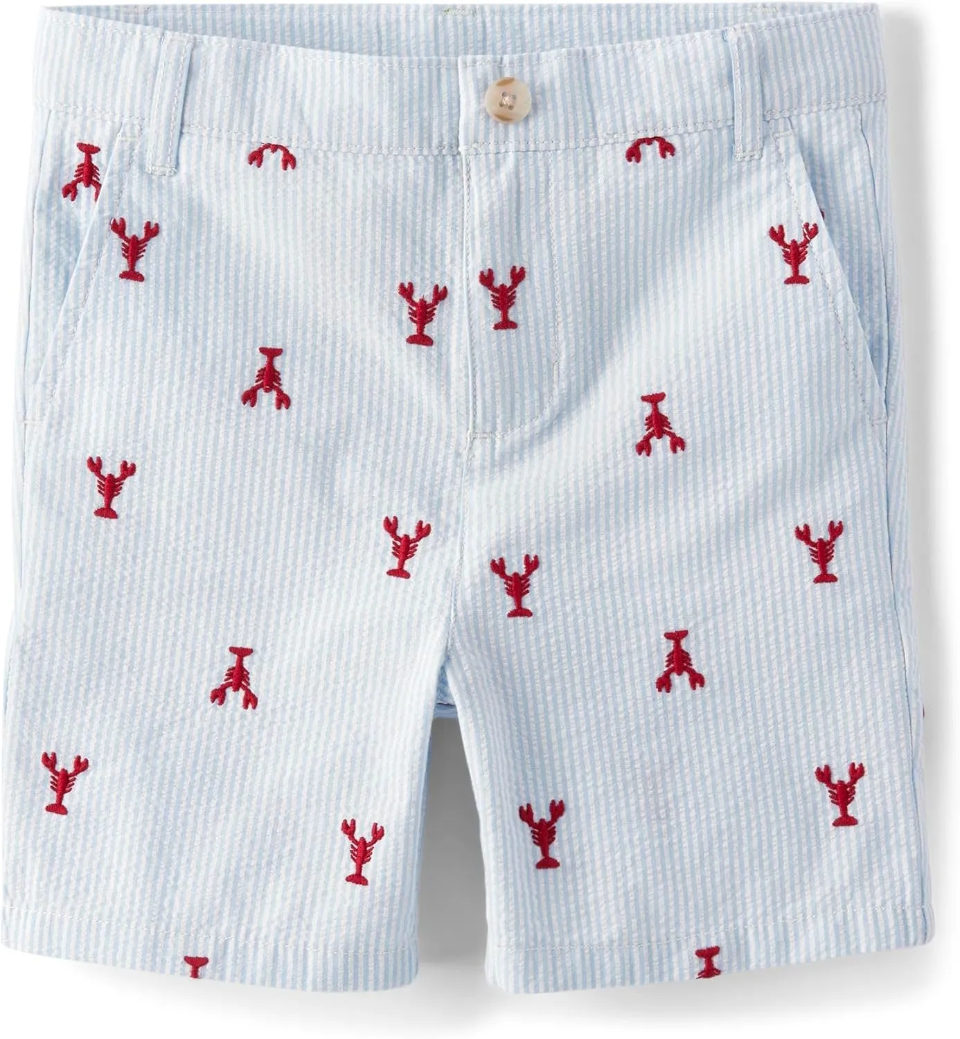Gymboree Boys' and Toddler Embroidered Shorts