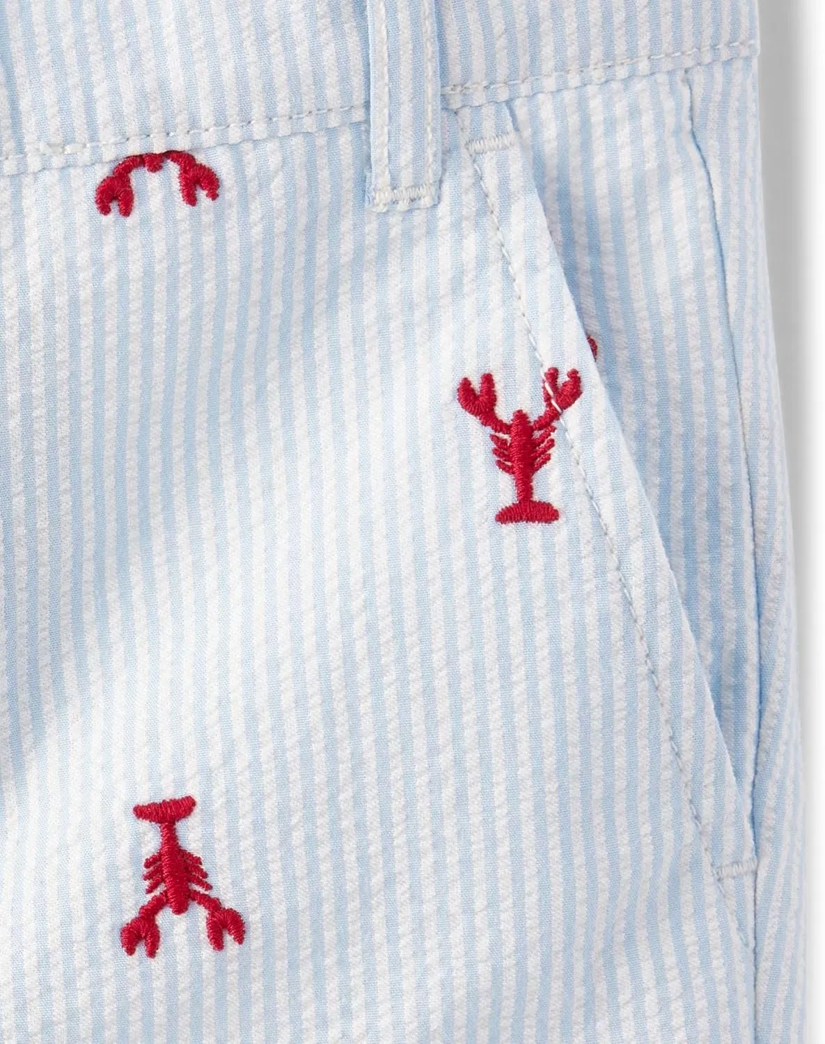 Gymboree Boys' and Toddler Embroidered Shorts