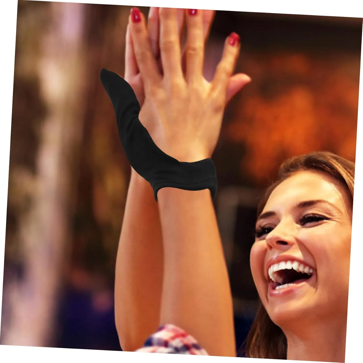 Happyyami Bowling Thumb Protector Fist Accessories LED Snooker Bowlers Guard Stop Full Cycling Inserts Gel Bowling