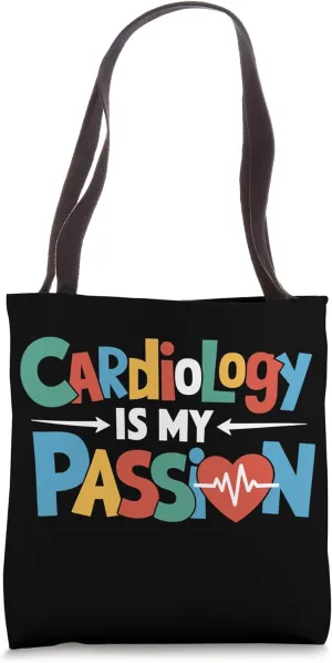 Heart Specialist Cardiology and Cardiologist Heart Doctor Tote Bag