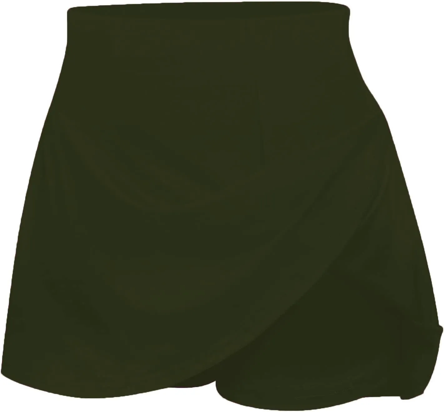 HGps8w Flowy Tennis Skirt for Women with Built-in Shorts Stretchy High Waisted Athletic Golf Skorts Skirts for Running Casual