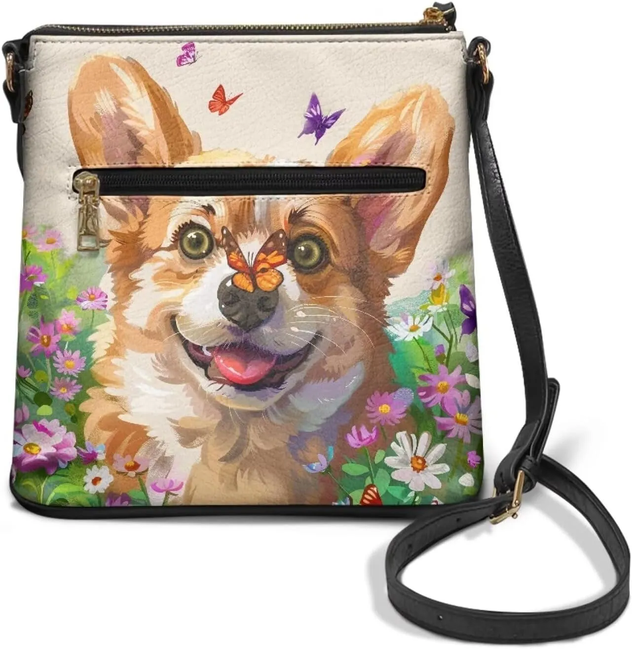 HUGS IDEA Leather Shoulder Handbags Crossbody Purse Large Size Sling Bags Tote Hand Bags Satchel Bags