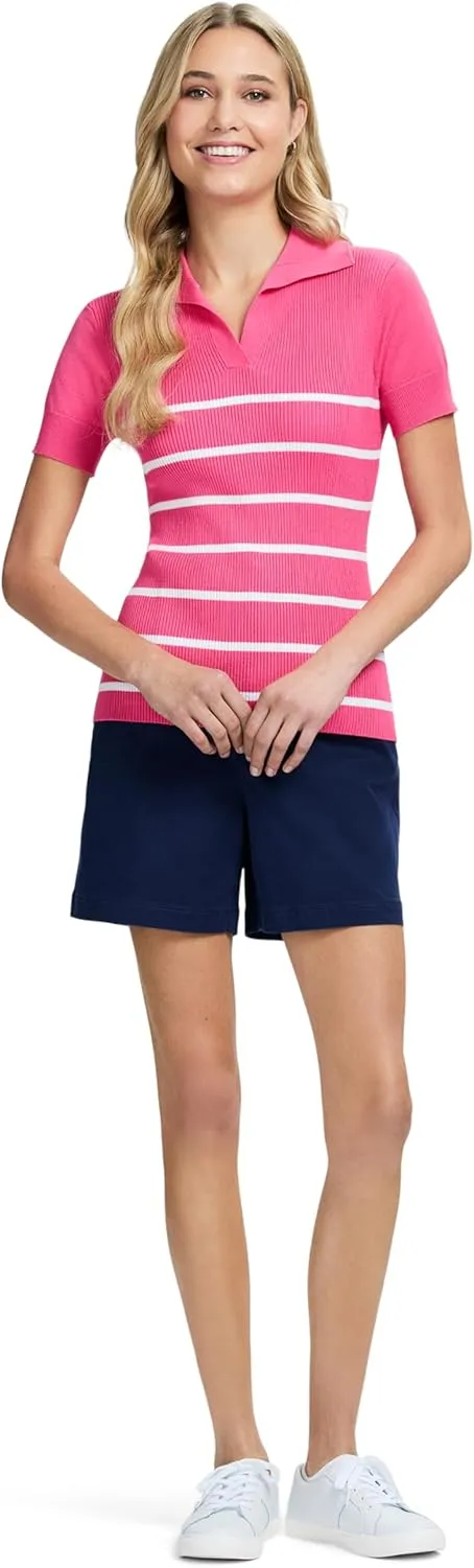IZOD Women's Golf Shorts Performance Stretch
