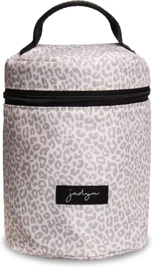 Jadyn Cosmetic Zip Makeup Bag, Travel Cosmetic Pouch for Toiletries, Make Up, and Accessories, Water Resistant Travel Makeup Bags for Women, Designs (Desert Leopard)