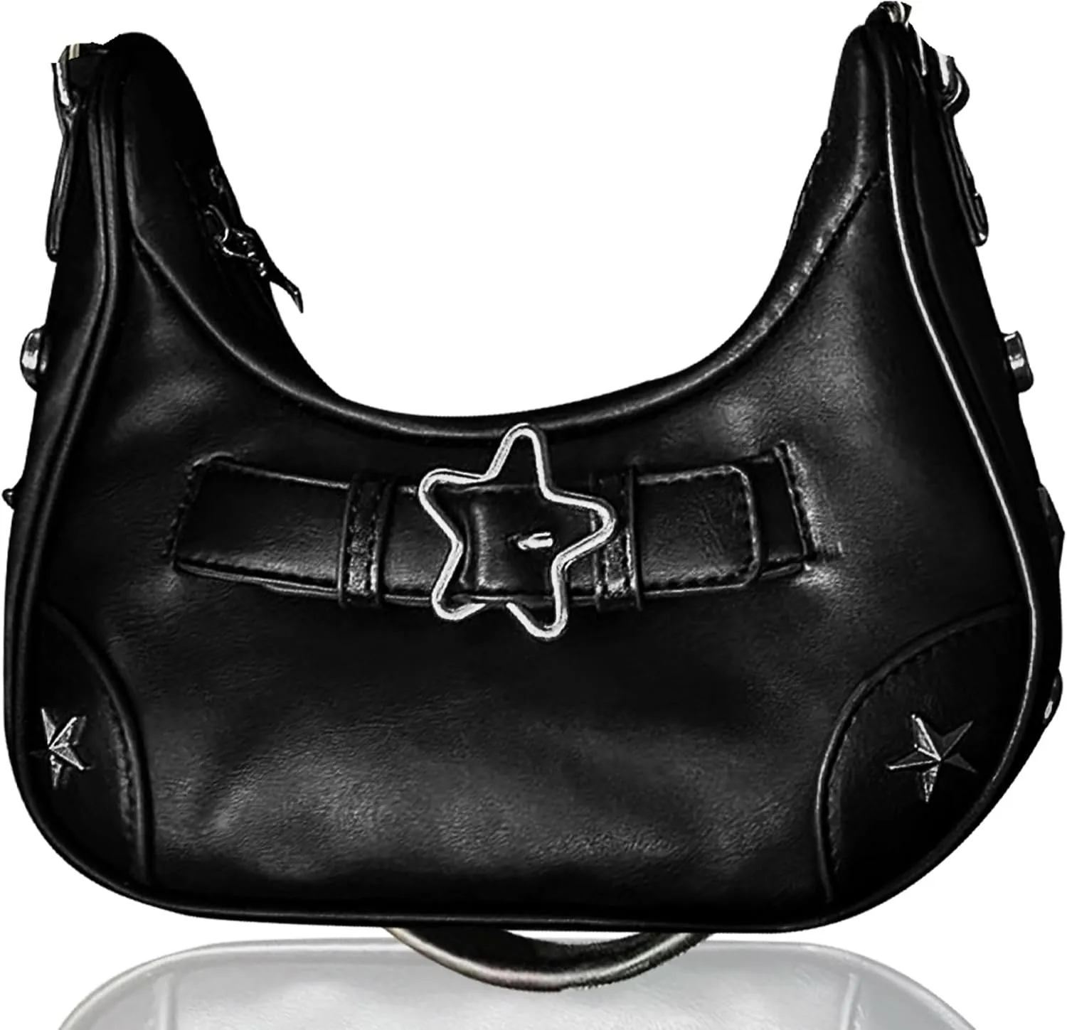 JeVenis Cowboy Purse Cowgirl Bags Star Bags Y2k Accessories Y2K Purse Crossbody Bag (Black Space Cowboy)