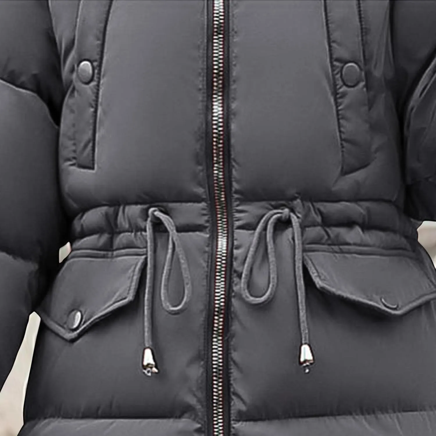 JOFOW warm jackets for women quilted jackets for women jackets for women trendy long jackets for women
