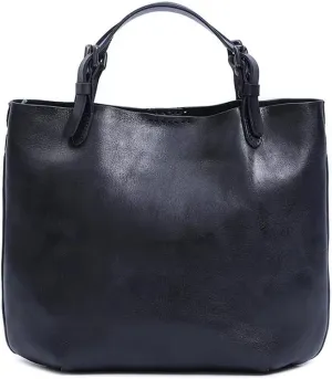 JSEIAJB Women's Bags Vintage Bucket Tote Bags Handbags Leather Handbags