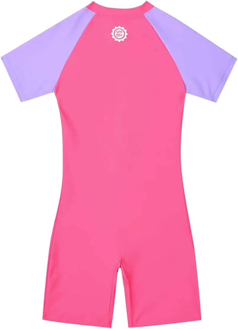 karrack Girls One Piece Swimsuit Kid Swimsuit Girls Water Sport Swimsuit UPF 50  Sun Protection Bathing Suits