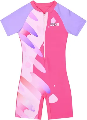 karrack Girls One Piece Swimsuit Kid Swimsuit Girls Water Sport Swimsuit UPF 50  Sun Protection Bathing Suits