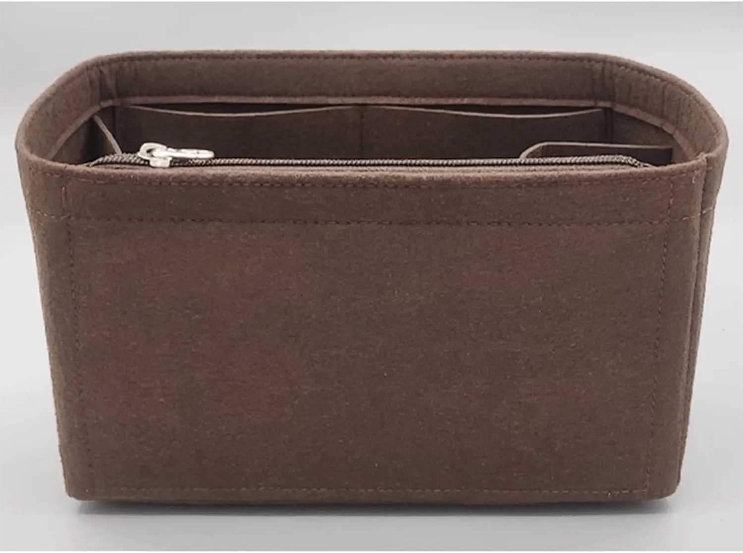 Lckaey Beach Bag Organizer for bogg bag accessories medium Storage bags Organizing bogg divider 3018coffee-M