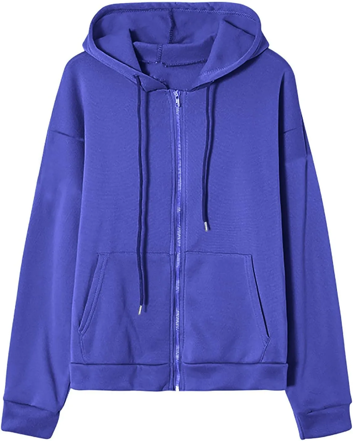LRMQS Womens Fall Fashion 2024 Hoodies Zip up Long Sleeve Sweatshirt Jackets with Pocket Loose Casual Trendy Clothes Outfits
