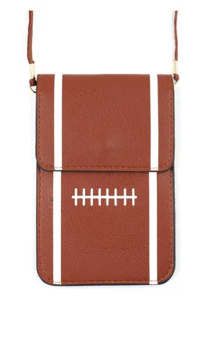 MB0056 Football Cellphone Crossbody Bag