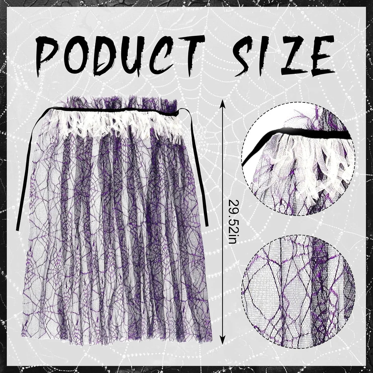 On-Airstore Halloween Cape Lace Cape Halloween Cosplay Costumes Mesh Devil Vampire Cloak for Halloween Party Accessories
