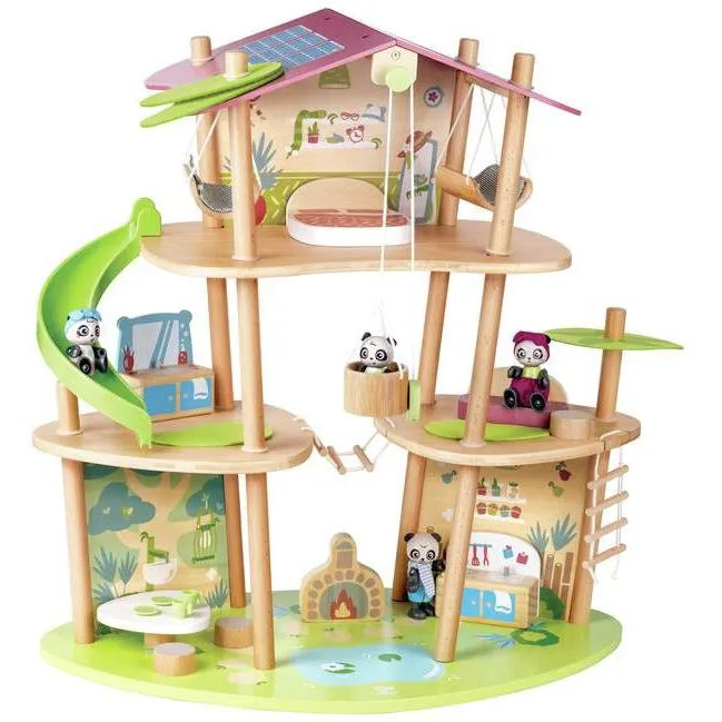 Pandas' Bamboo House